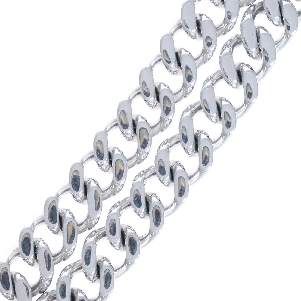 FENDI(フェンディ) ズッカ スクエアトップ 喜平チェーンネックレス