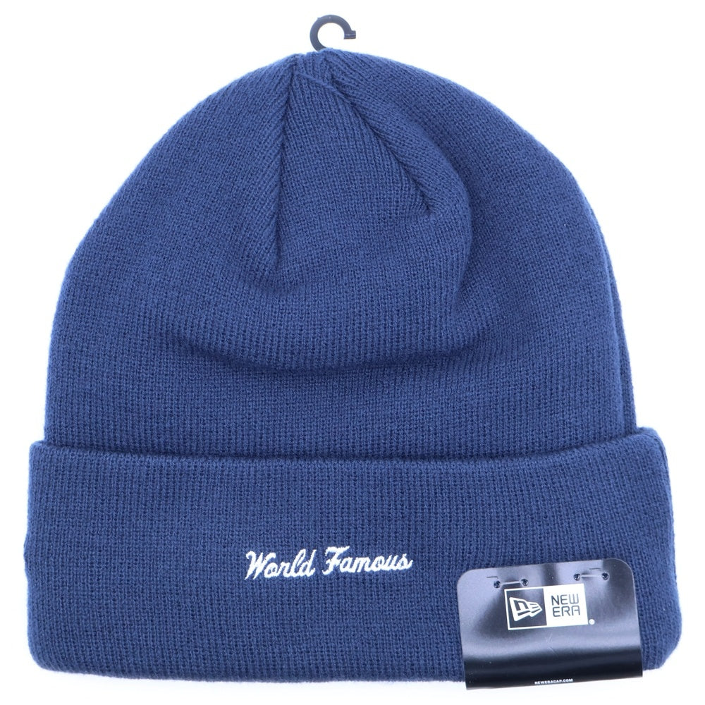 SUPREME(シュプリーム) 24AW × New Era Box Logo Beanie ニューエラ ボックスロゴ ビーニー 帽子 ネイビー