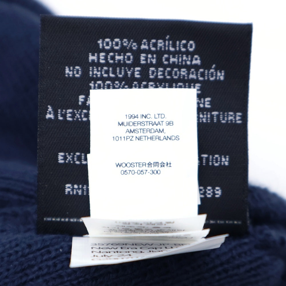 SUPREME(シュプリーム) 24AW × New Era Box Logo Beanie ニューエラ ボックスロゴ ビーニー 帽子 ネイビー