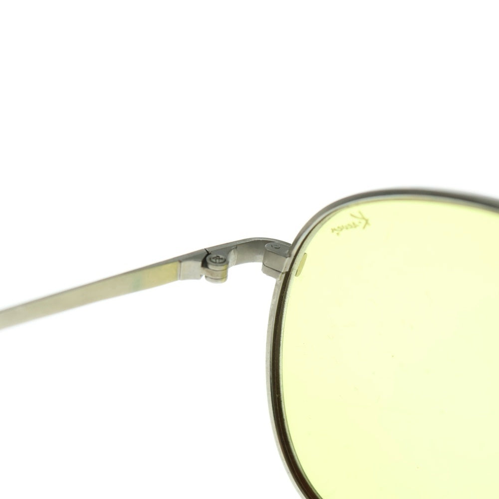 TENDERLOIN(テンダーロイン) T-CHOPPER ティアドロップ サングラス アイウェア Silver Yellow