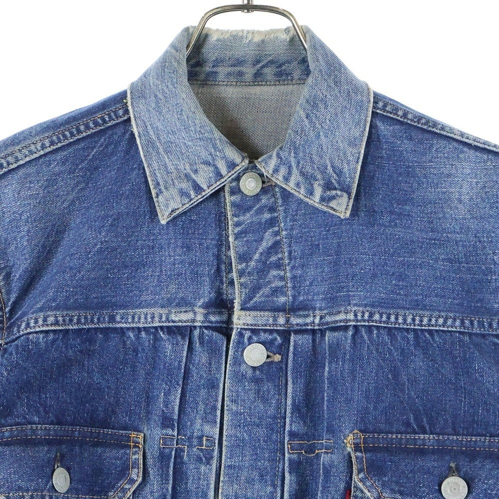 Levi's(リーバイス) 50-60's VINTAGE 507XX 紙パッチ 2nd ボタン裏刻印17 デニムジャケット インディゴ