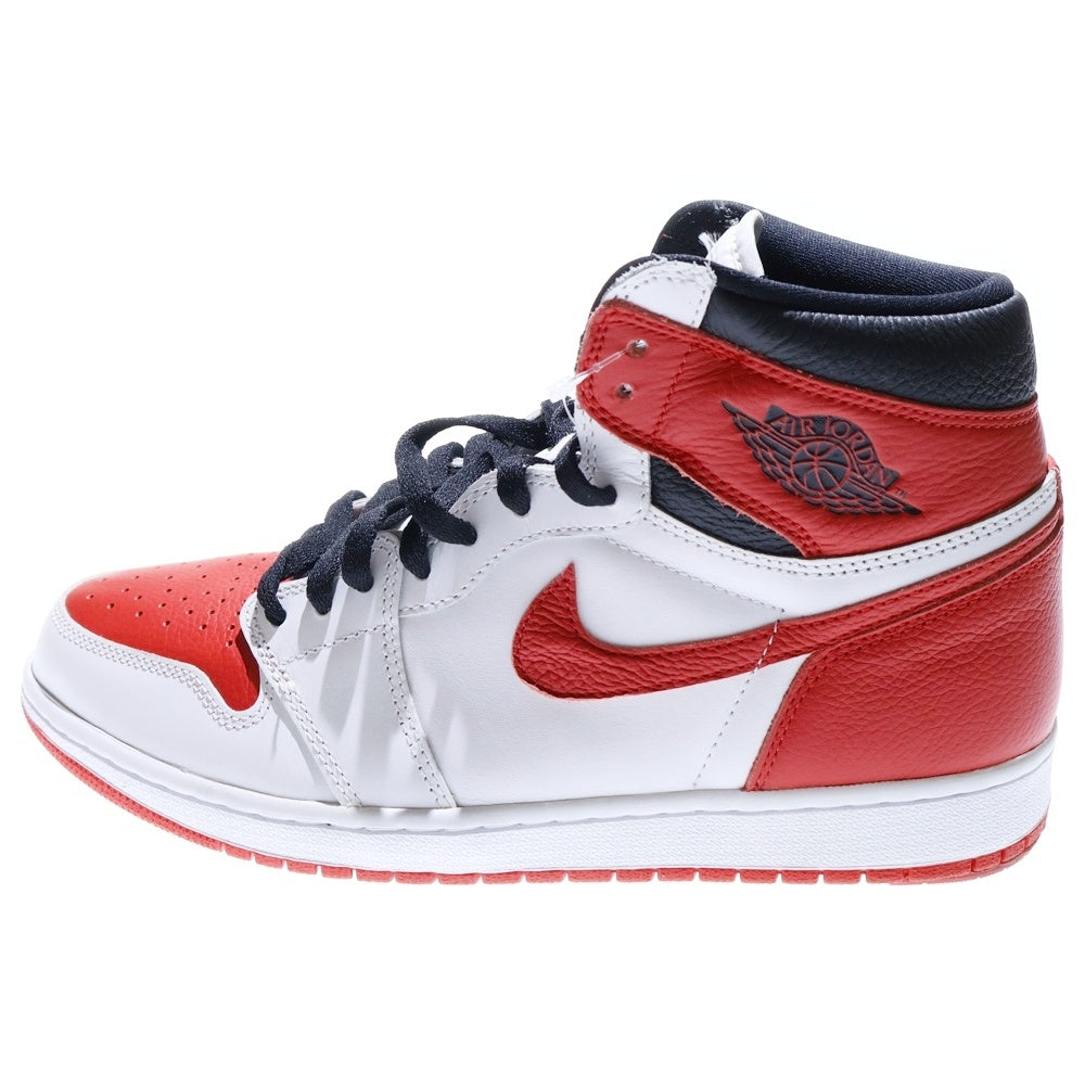 NIKE(ナイキ) AIR JORDAN 1 HIGH OG HERITAGE エアジョーダン ヘリテージ ハイカットスニーカー ホワイト/レッド US11/29cm 555088-161