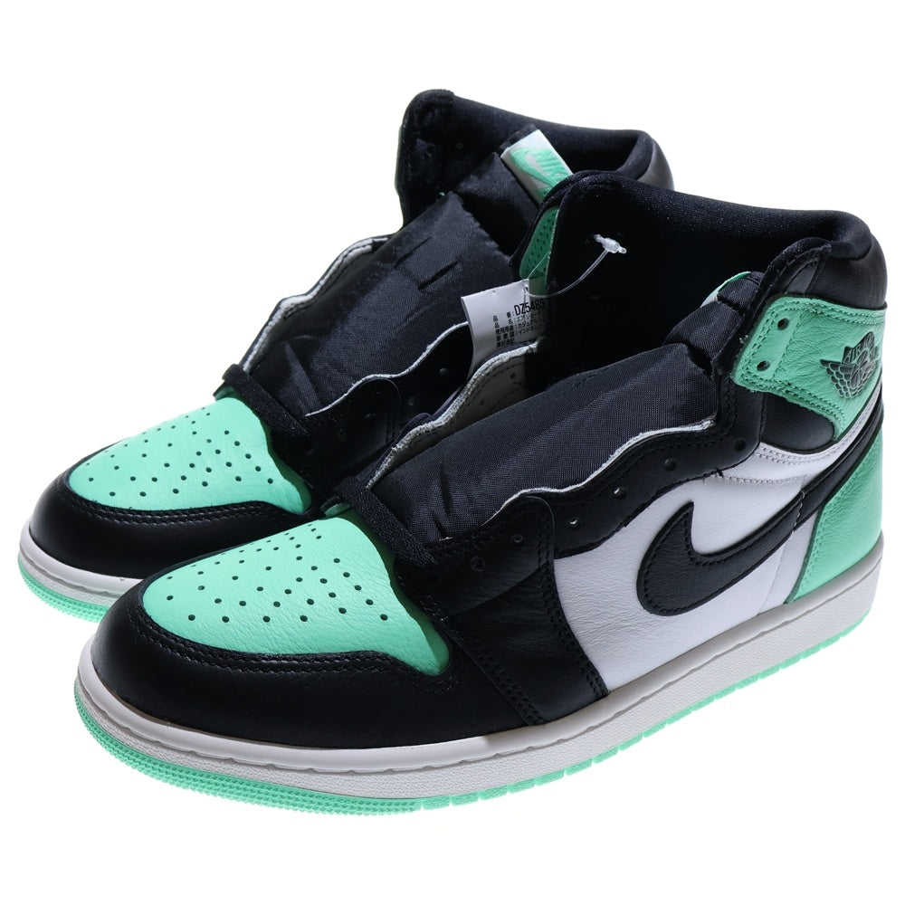 NIKE(ナイキ) AIR JORDAN 1 HI OG GREEN GLOW エアジョーダン グリーングロウ ハイカットスニーカー ライトグリーン US10/28cm DZ5485-130