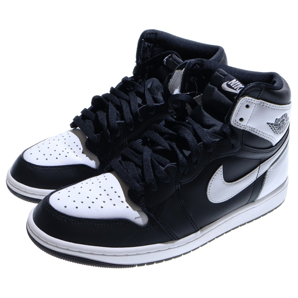 NIKE(ナイキ) Air Jordan 1 Retro High OG エアジョーダン1 レトロ OG ハイカットスニーカー ブラック/ホワイト US10/28cm DZ5485-010