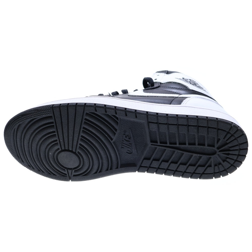 NIKE(ナイキ) Air Jordan 1 Retro High OG エアジョーダン1 レトロ OG ハイカットスニーカー ブラック/ホワイト US10/28cm DZ5485-010