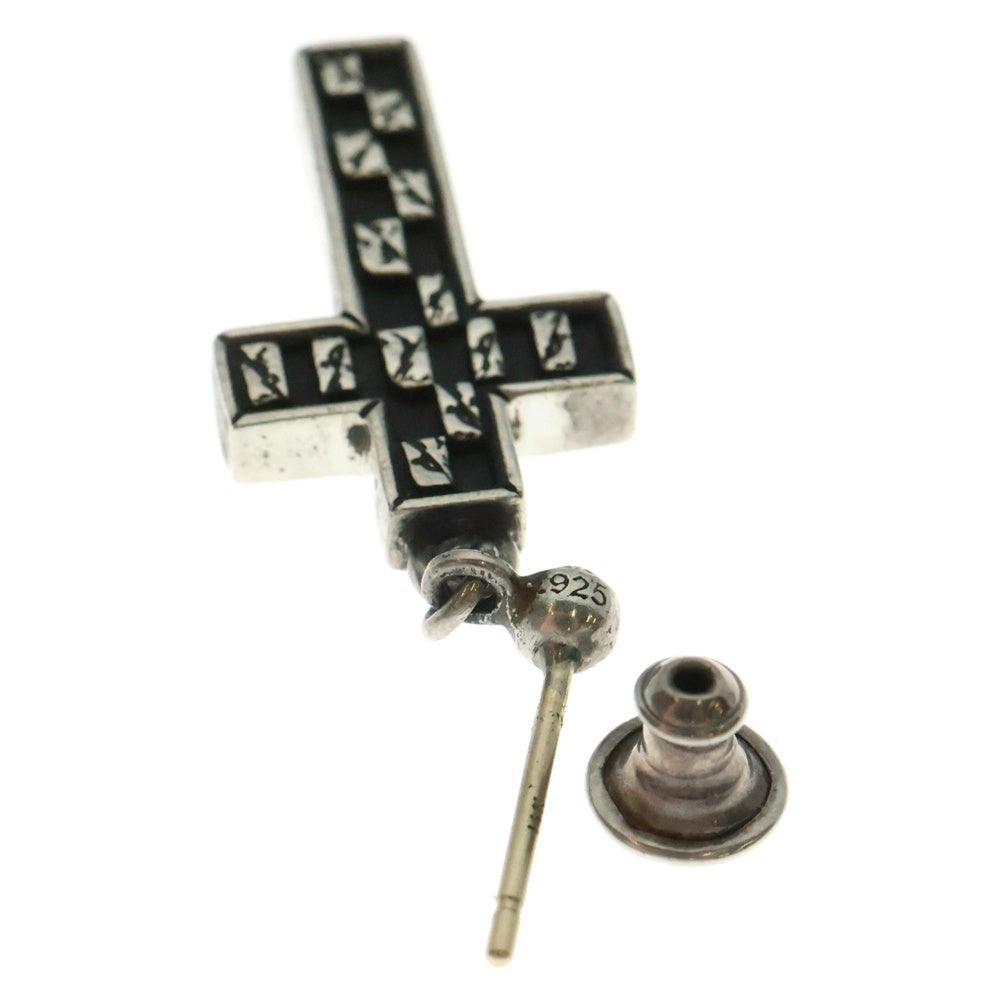 CHROME HEARTS(クロムハーツ) Matty Boy 99 EYES Cross Pendant マッティボーイ クロス ピアス シルバー