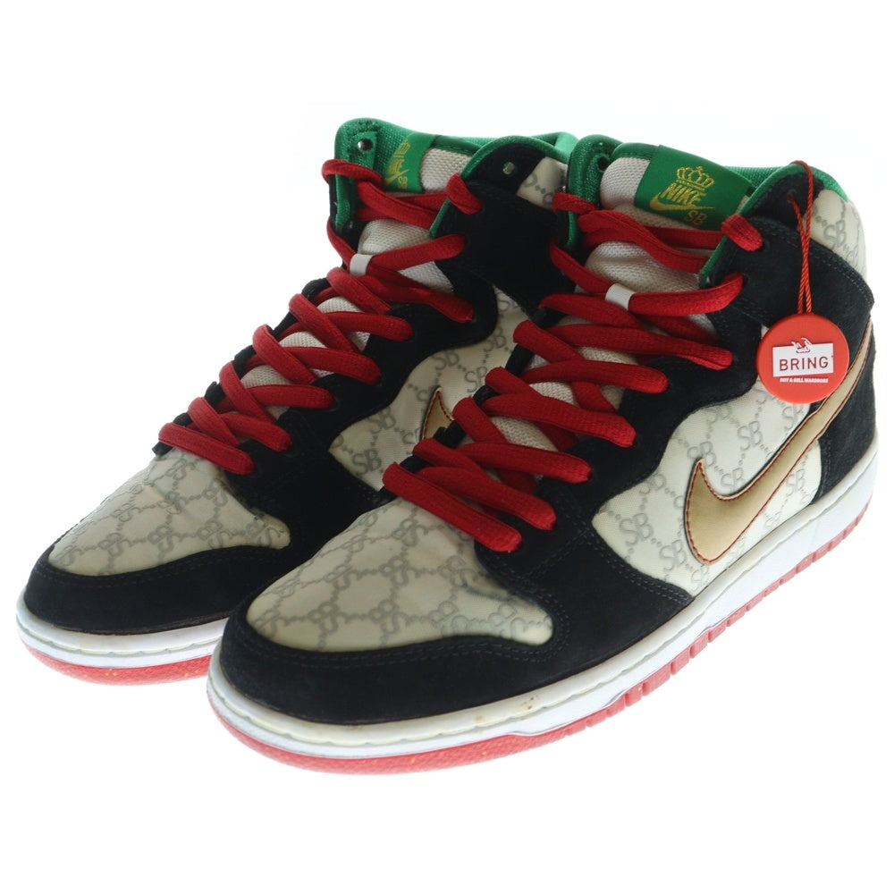 NIKE(ナイキ) Dunk High Black Sheep ダンク ハイ ブラックシープ ハイカットスニーカー ブラック/ホワイト US9.5/27.5cm 313171-170