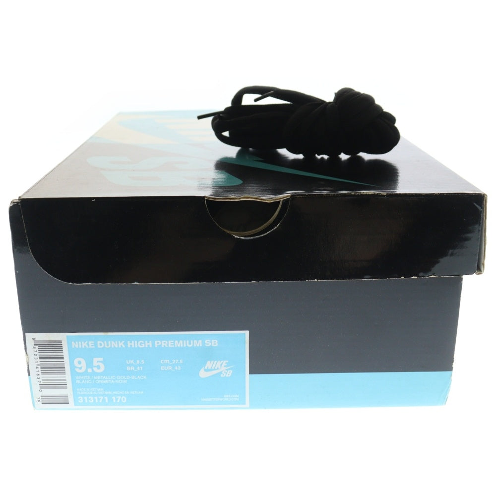 NIKE(ナイキ) Dunk High Black Sheep ダンク ハイ ブラックシープ ハイカットスニーカー ブラック/ホワイト US9.5/27.5cm 313171-170