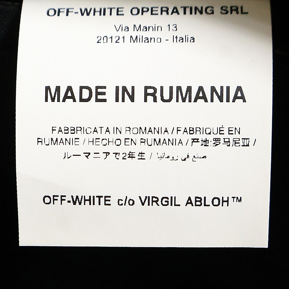OFF-WHITE(オフホワイト) 18AW×GORE-TEX ゴアテックス ハーフジップ アノラックジャケット ブラック OMEA161F186560