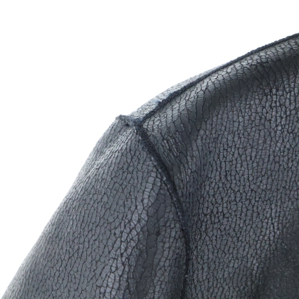 68639(68639) ラムレザージャケット ブラック 1666ー1451