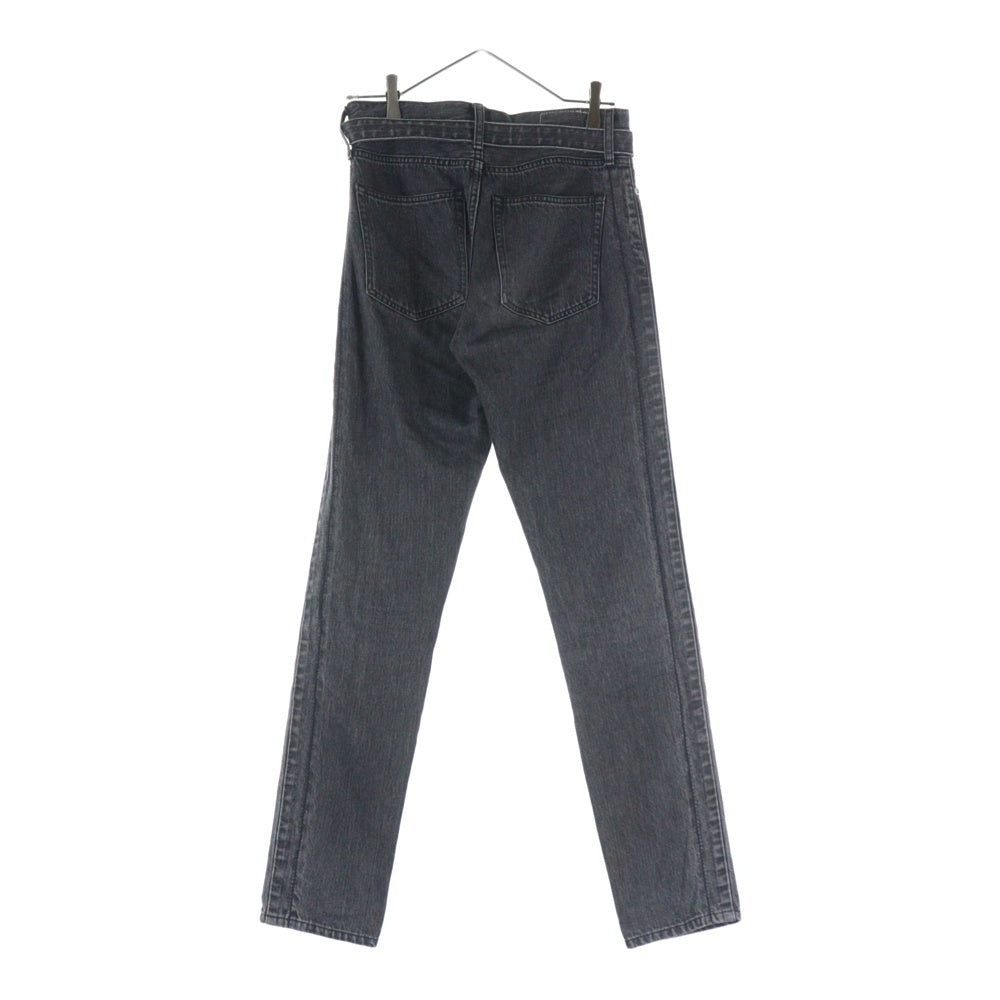 Sacai(サカイ) ベルテッド スキニーデニムパンツ ブラック 18-01561M