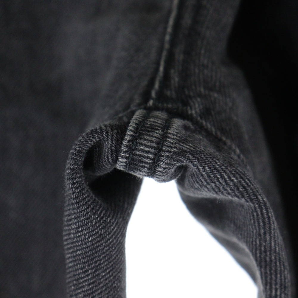 Sacai(サカイ) ベルテッド スキニーデニムパンツ ブラック 18-01561M