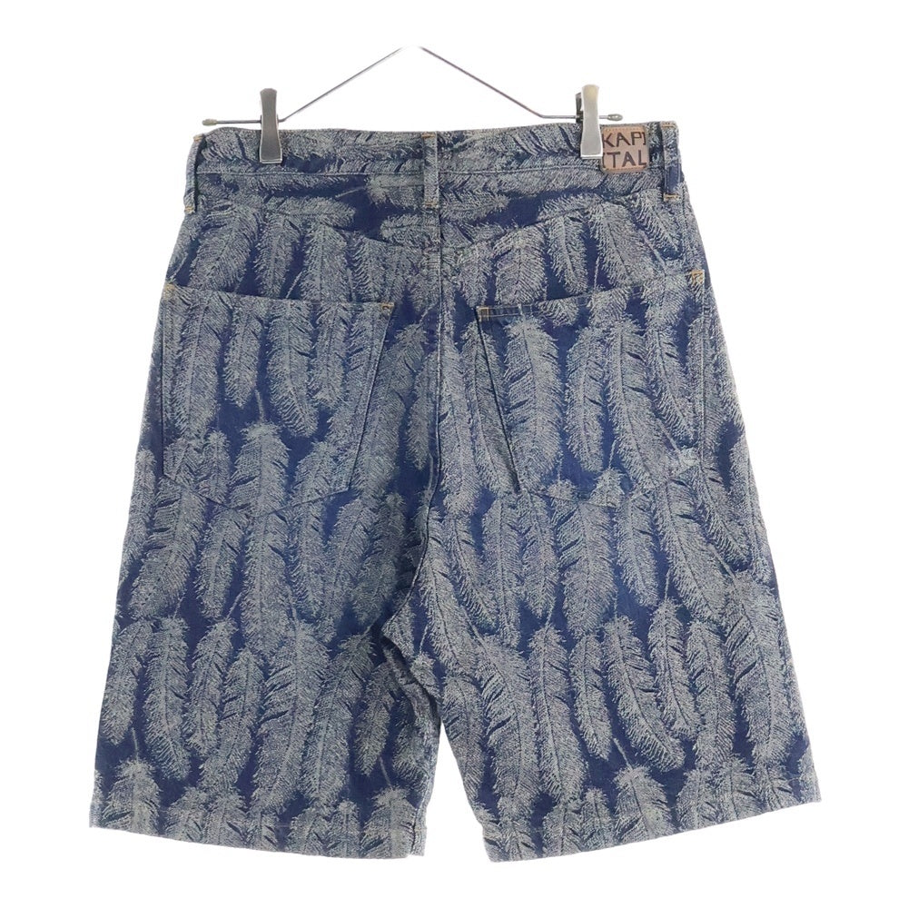 KAPITAL(キャピタル) 24SS Feather Denim Shorts フェザーデニムショーツ K2303SP047