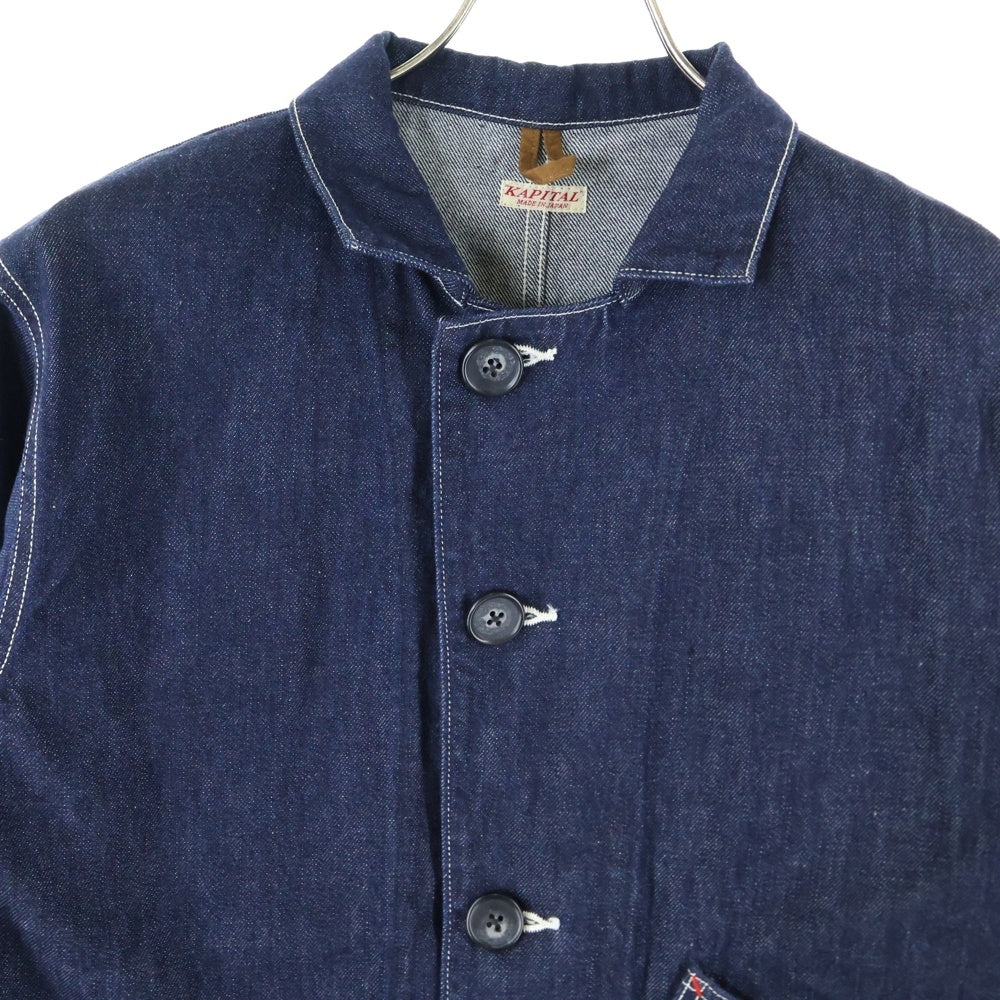 KAPITAL(キャピタル) 11.5oz ホスピタルデニムジャケット EK-756