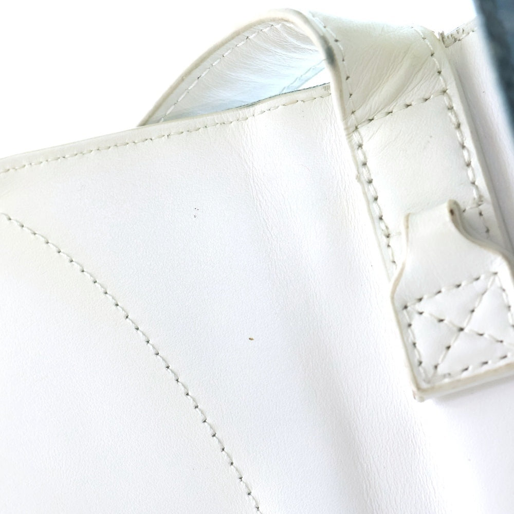 DIESEL(ディーゼル) 1DR Logo Bag 2way メタルプレート ショルダーバッグ インディゴ X08396ーPR422