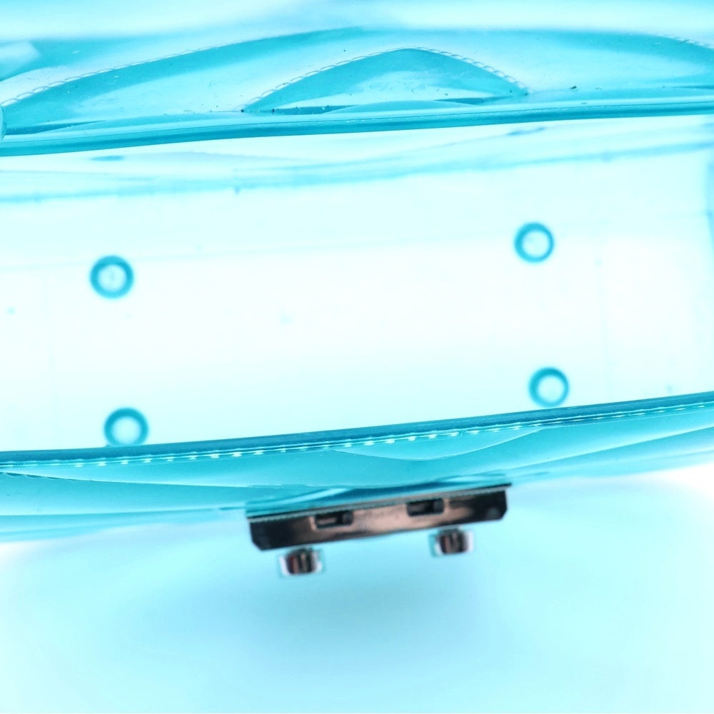 DIESEL(ディーゼル) SENS SASHA センズサーシャ クリア ショルダーバッグ ミニ ライトブルー