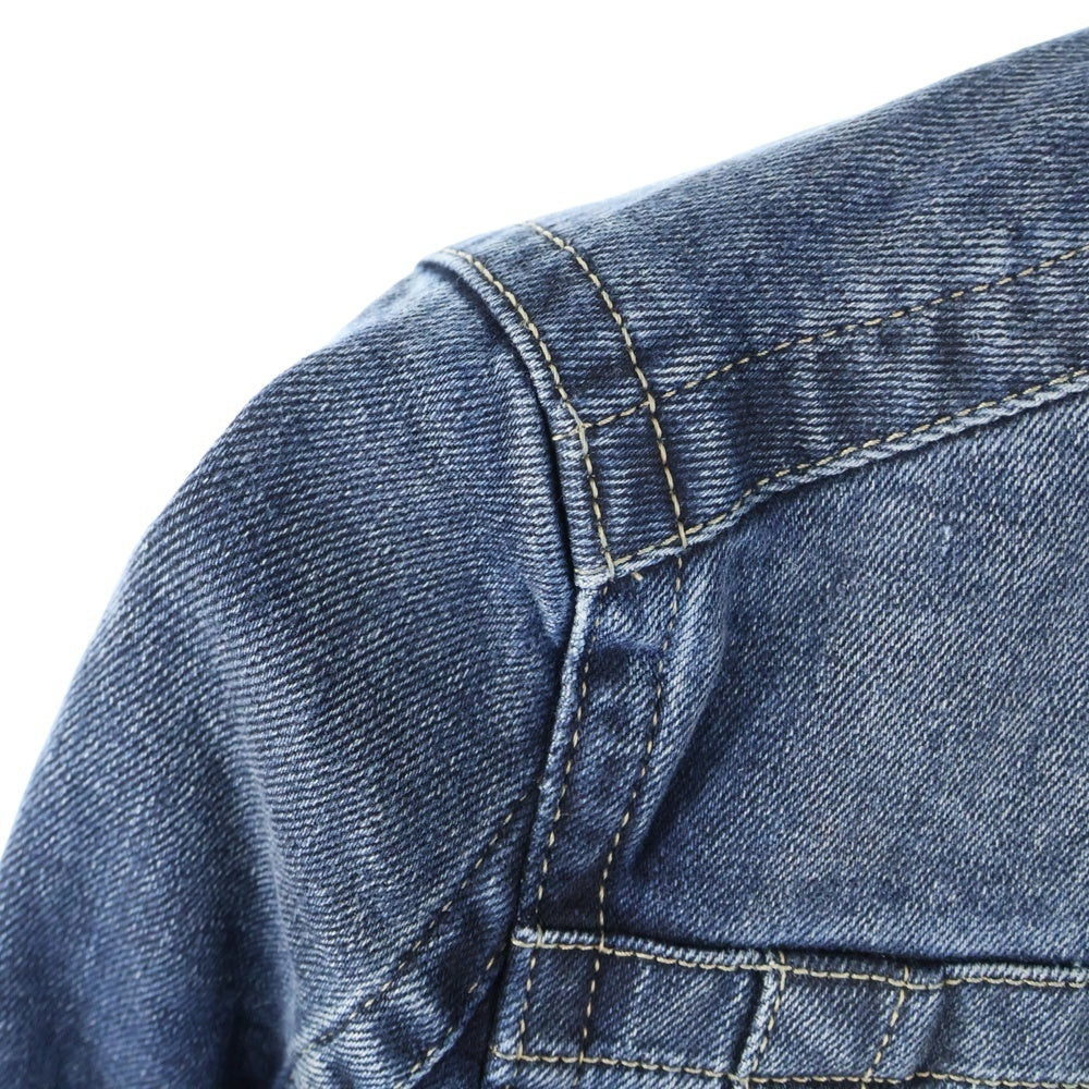 DIESEL(ディーゼル) de-romi-re Short Dress in Rehab Denim ショートドレス ダメージ加工 フルジップ インディゴ A16864 レディース