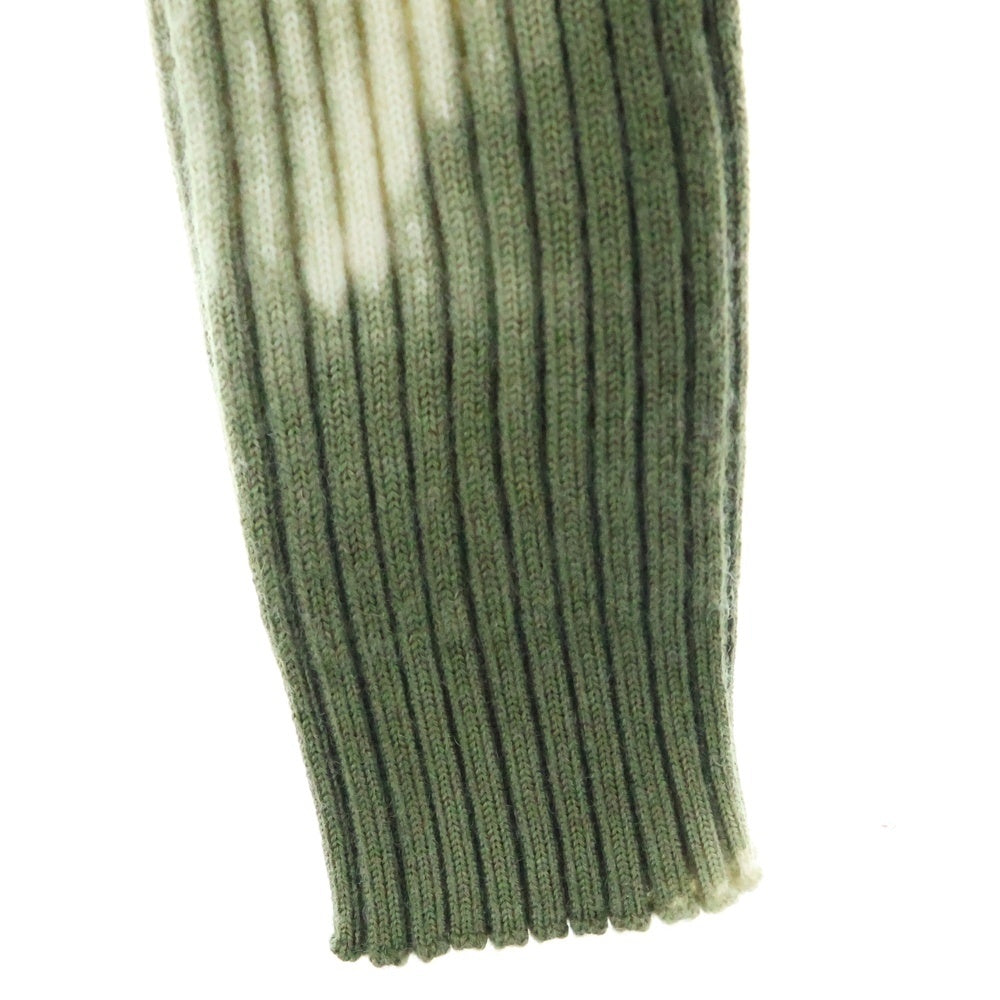 DIESEL(ディーゼル) 24SS M-BRIANA カモフラージュニット トップス 長袖 グリーン A12401 レディース