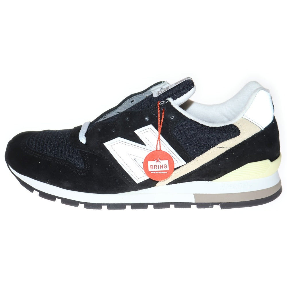 New Balance(ニューバランス) U996BL スエードローカットスニーカー ブラック US9.5/27.5cm