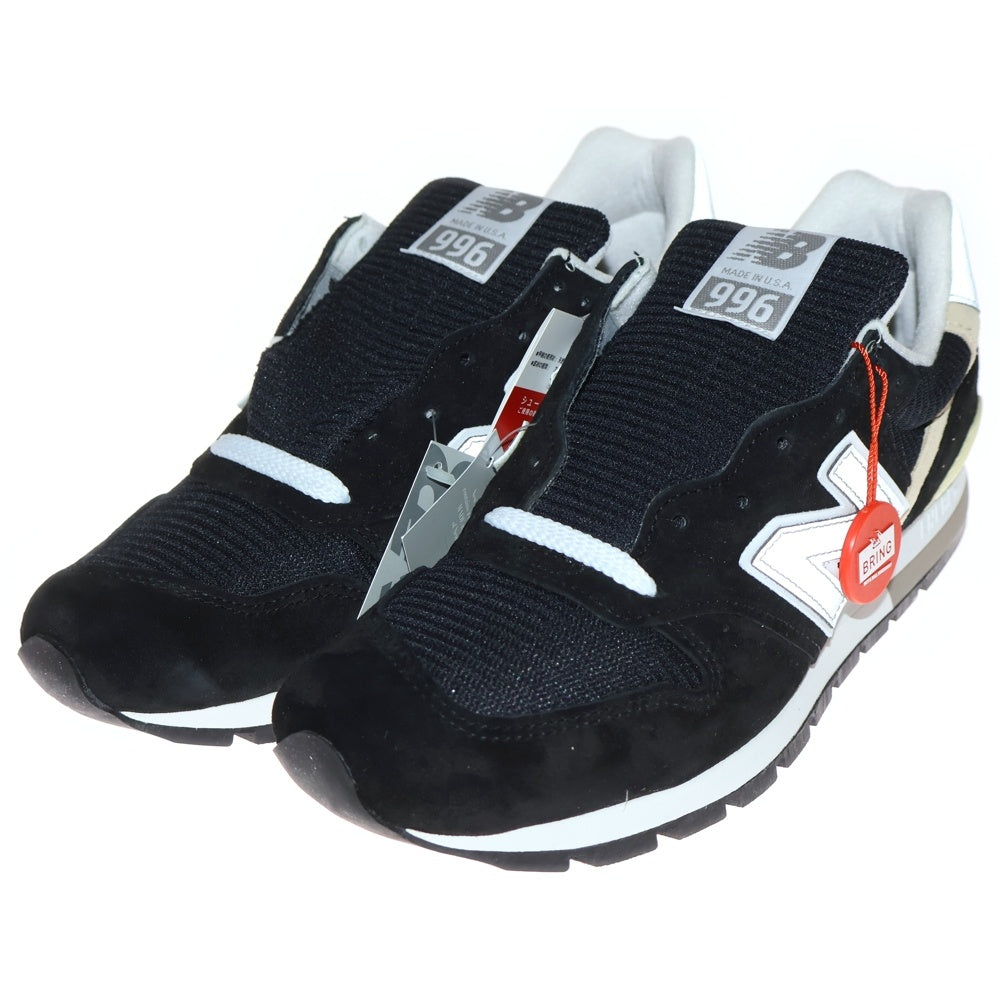 New Balance(ニューバランス) U996BL スエードローカットスニーカー ブラック US9.5/27.5cm