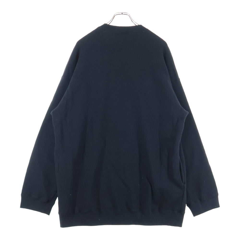 UNDERCOVER(アンダーカバー) 25AW グラフィックプリント プルオーバー スウェットトレーナー ブラック/レッド UC2E4894-2