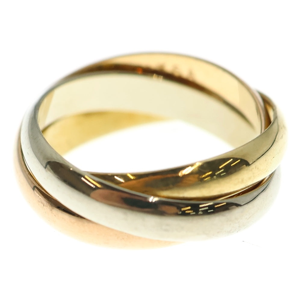 Cartier(カルティエ) トリニティリング K18YG/PG/WG 3連リング ゴールド/シルバー