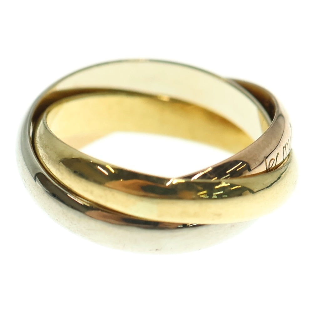 Cartier(カルティエ) トリニティリング K18YG/PG/WG 3連リング ゴールド/シルバー