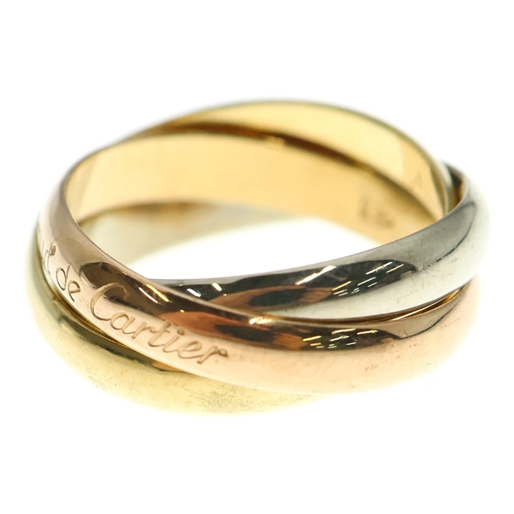 Cartier(カルティエ) トリニティリング K18YG/PG/WG 3連リング ゴールド/シルバー