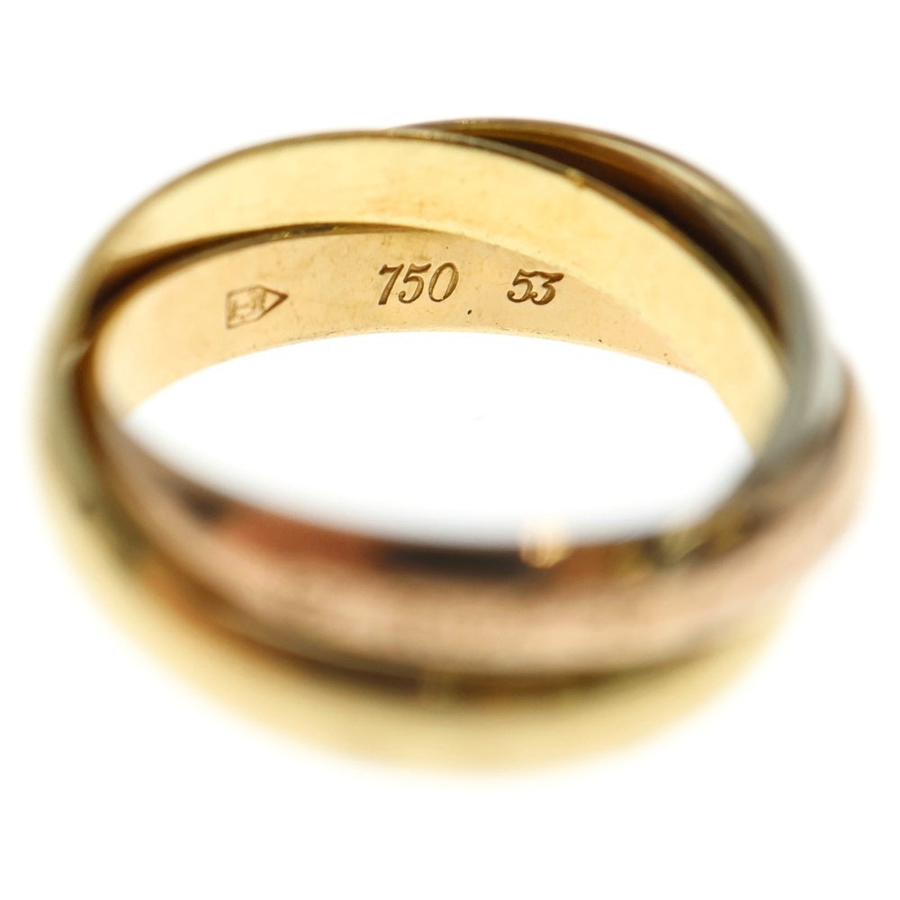 Cartier(カルティエ) トリニティリング K18YG/PG/WG 3連リング ゴールド/シルバー