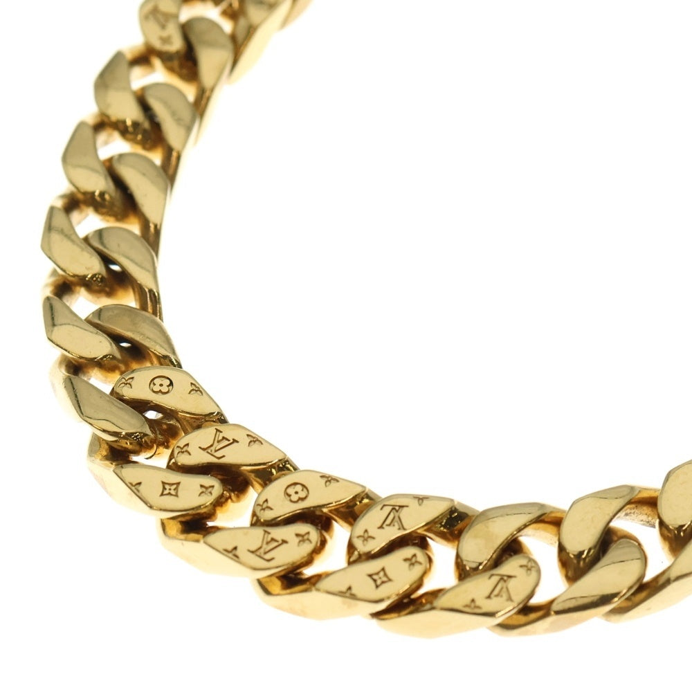LOUIS VUITTON(ルイヴィトン) コリエ チェーンリンクス モノグラム チェーンネックレス ゴールド M00304
