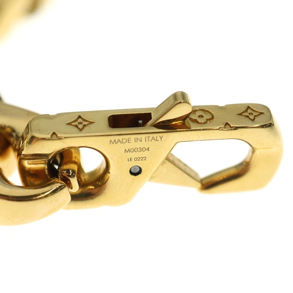 LOUIS VUITTON(ルイヴィトン) コリエ チェーンリンクス モノグラム チェーンネックレス ゴールド M00304