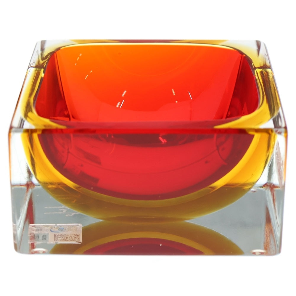 SUPREME(シュプリーム) 24AW ×Murano Ashtray Clear ムラーノ アッシュトレイ 小物入れ レッド ■