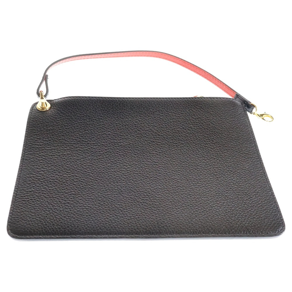 CHRISTIAN LOUBOUTIN(クリスチャンルブタン) Cabata カバタ スタッズ付きレザートートバッグ ハンドバッグ ブラック/ゴールド