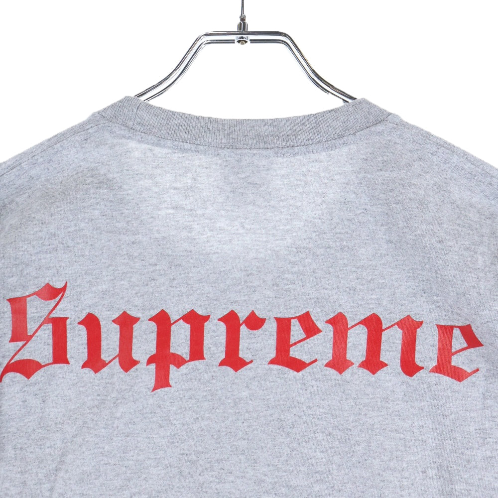 SUPREME(シュプリーム) 24AW Snow White Tee スノーホワイト 白雪姫プリント クルーネック 半袖Tシャツ カットソー グレー