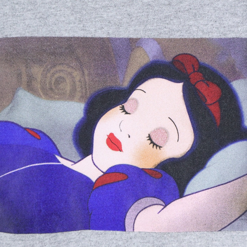 SUPREME(シュプリーム) 24AW Snow White Tee スノーホワイト 白雪姫プリント クルーネック 半袖Tシャツ カットソー グレー