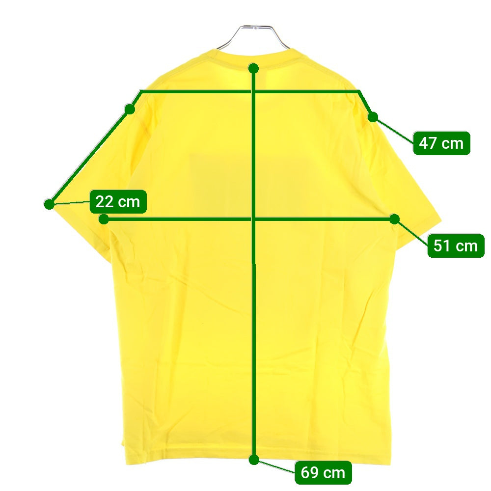 SUPREME(シュプリーム) 24AW Mister Cartoon Pow Tee ミスターカートゥーン ポウ プリント半袖Tシャツ カットソー イエロー