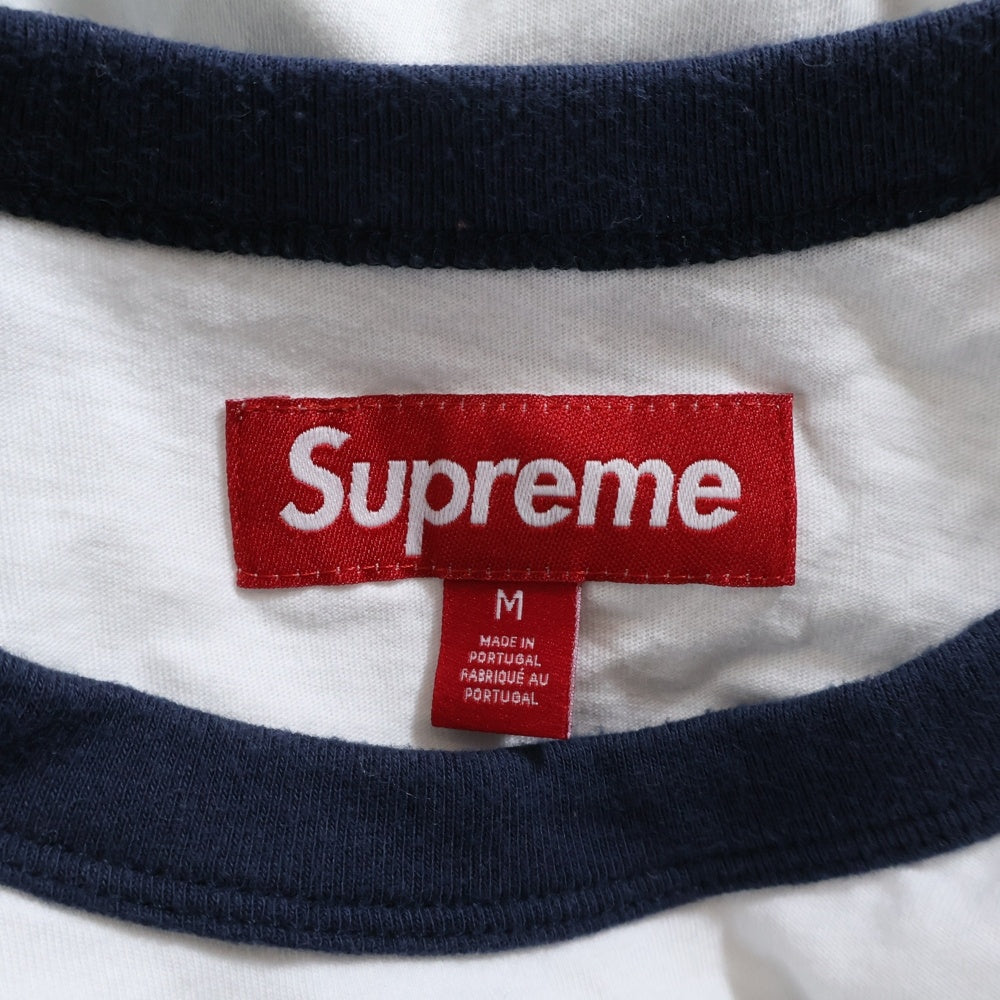 SUPREME(シュプリーム) 24AW Jane's Addiction Ringer Tee ジョーンズアディクション リンガー半袖Tシャツ カットソー ホワイト