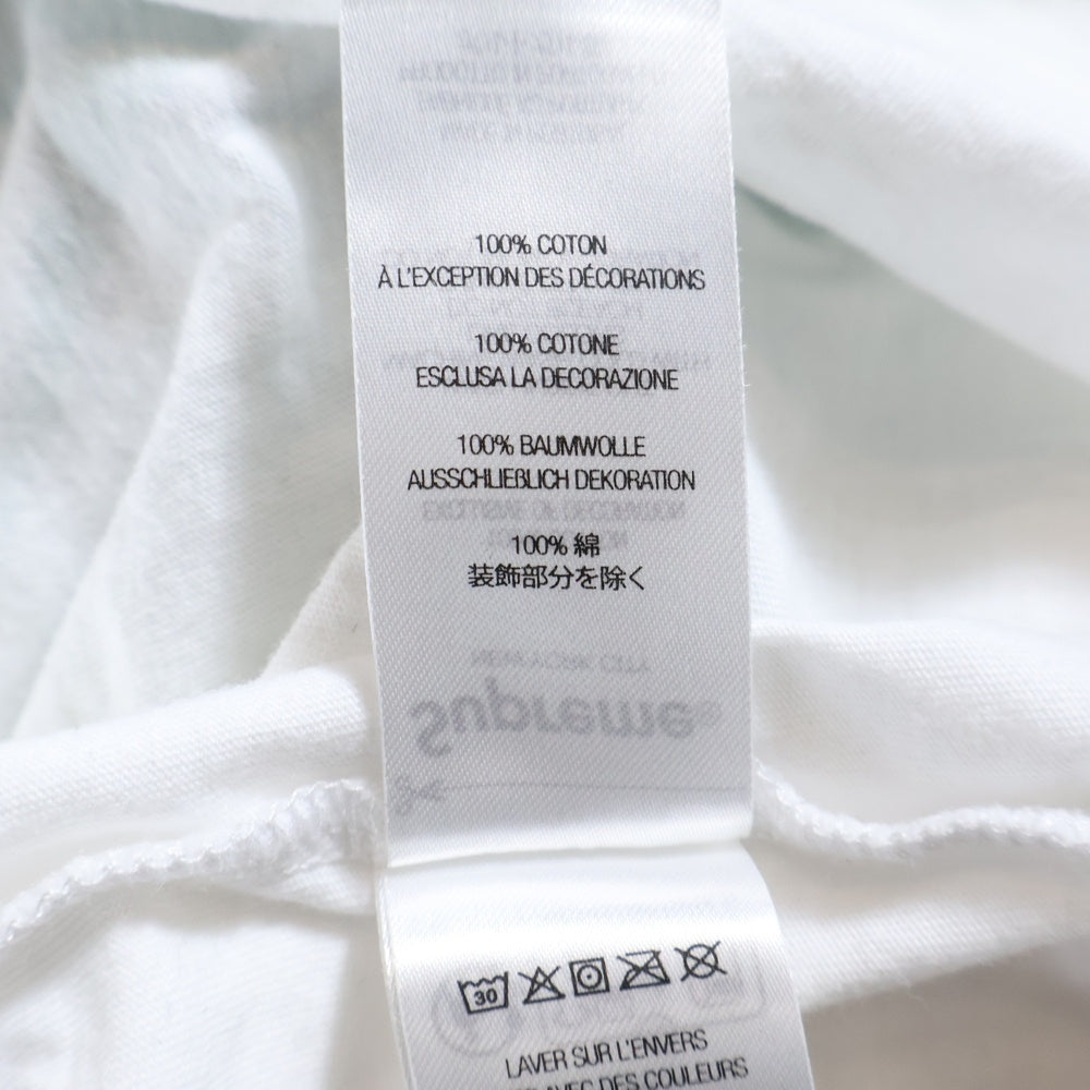 SUPREME(シュプリーム) 24AW Jane's Addiction Ringer Tee ジョーンズアディクション リンガー半袖Tシャツ カットソー ホワイト