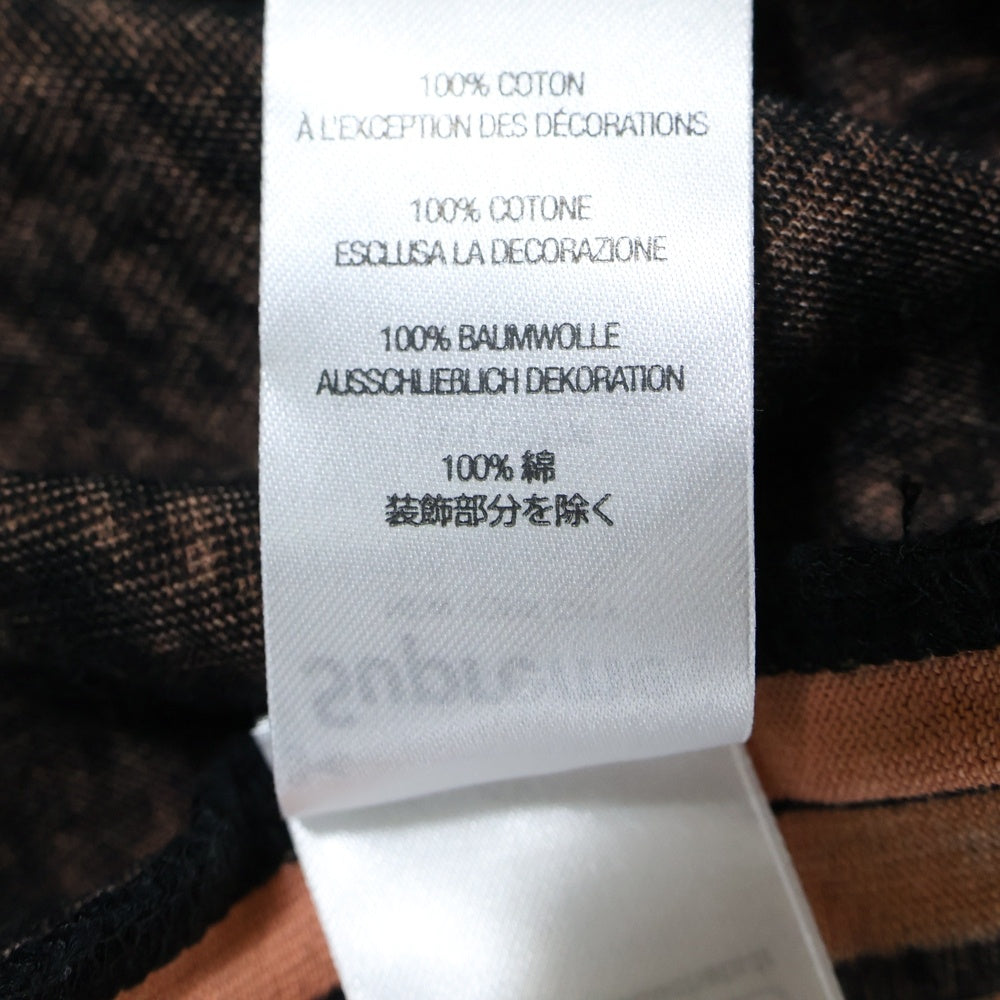 SUPREME(シュプリーム) 24AW Discharge S/S Top ディスチャージ ペイント加工半袖Tシャツ カットソー ピンク