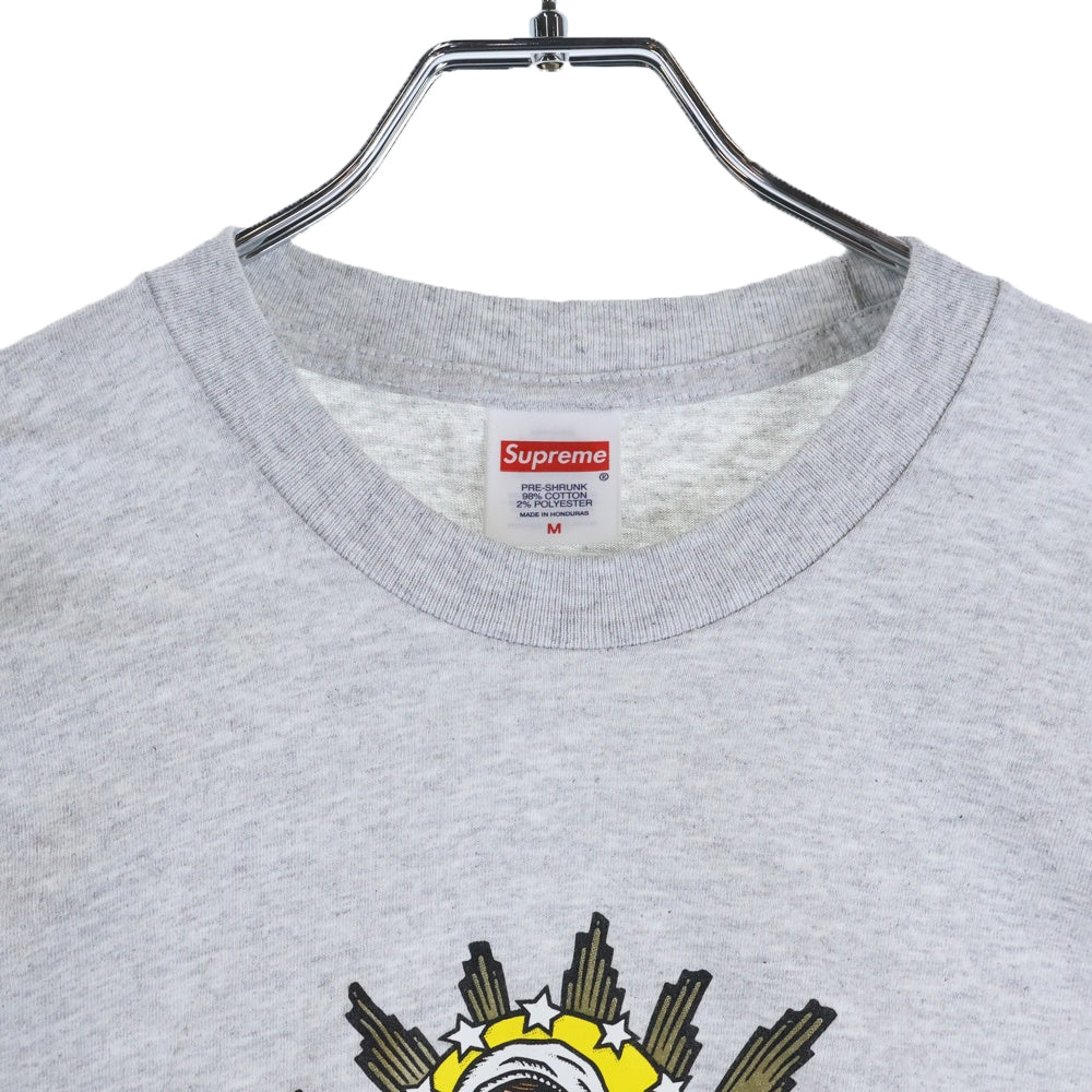 SUPREME(シュプリーム) 24AW Blood Tee ブラッド マリア プリントロゴ 半袖Tシャツ カットソー グレー