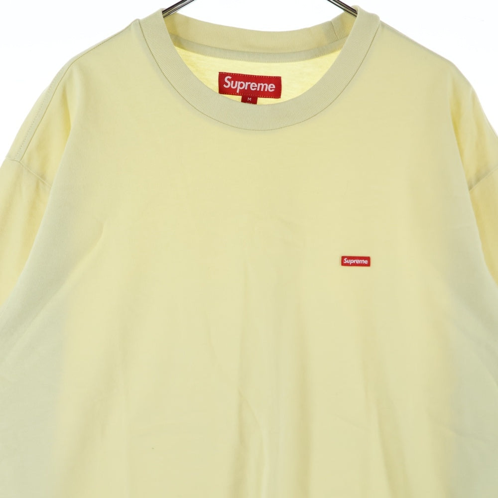 SUPREME(シュプリーム) 24SS Small Box L/S Tee スモールボックスロゴ 長袖Tシャツ カットソー イエロー