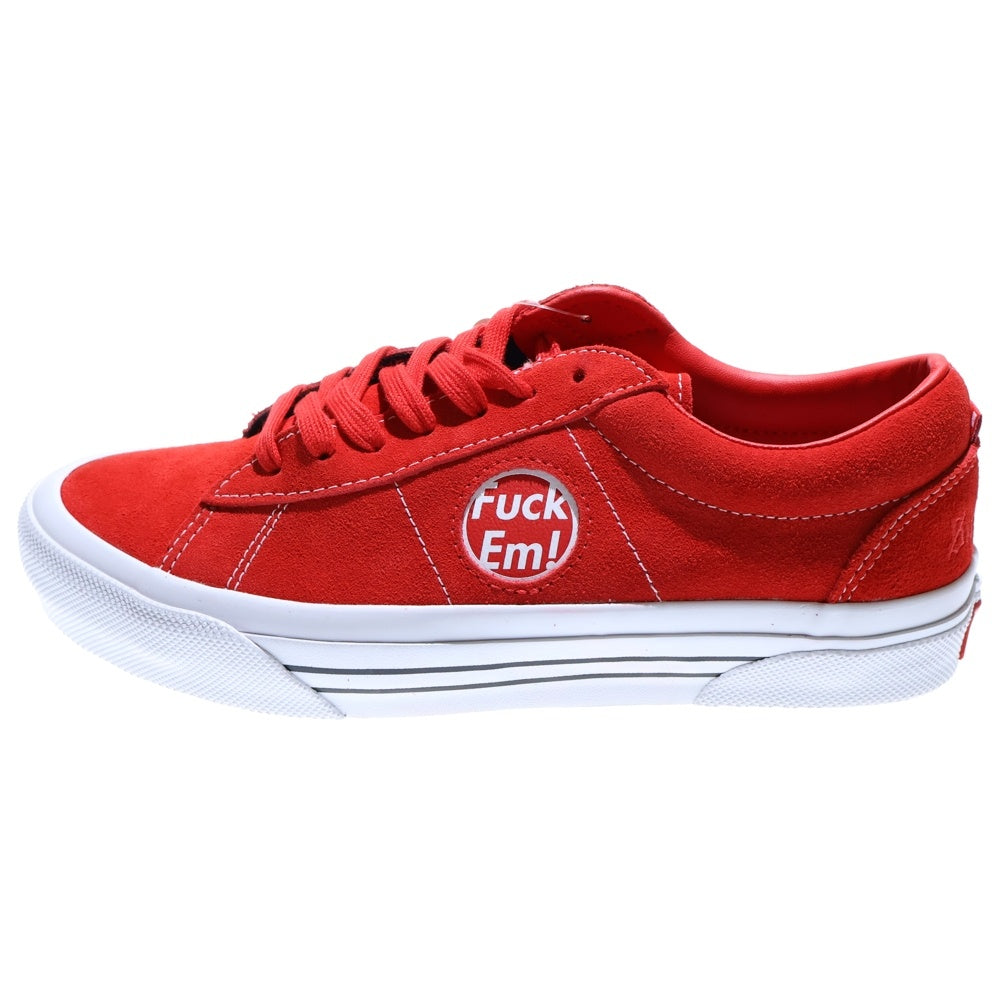 VANS(ヴァンズ) 24AW ×SUPREME Skate Sid S VN000MQ8CJH シュプリーム スケートシドS ローカットスニーカー レッド US8/26cm