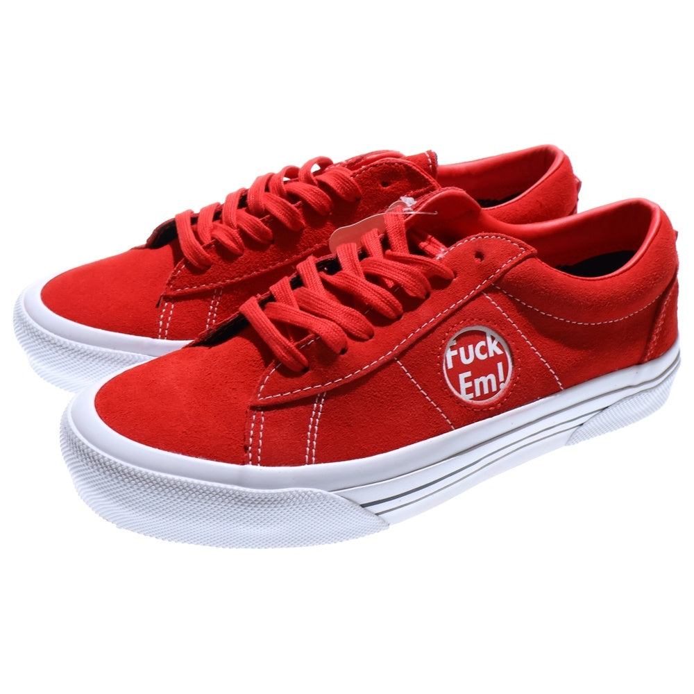 VANS(ヴァンズ) 24AW ×SUPREME Skate Sid S VN000MQ8CJH シュプリーム スケートシドS ローカットスニーカー レッド US8/26cm