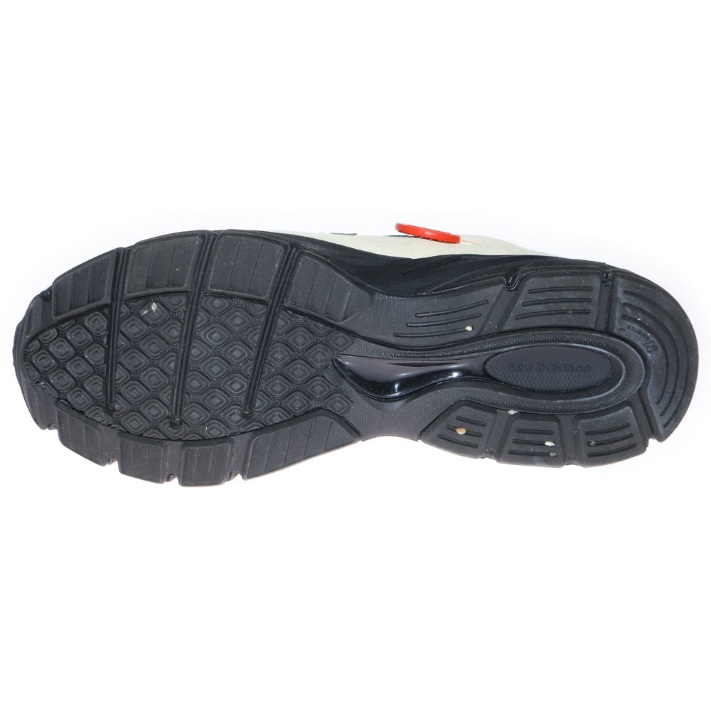 New Balance(ニューバランス) U990GB4 マカダミアナッツ メッシュローカットスニーカー ホワイト/グリーン US8/26cm