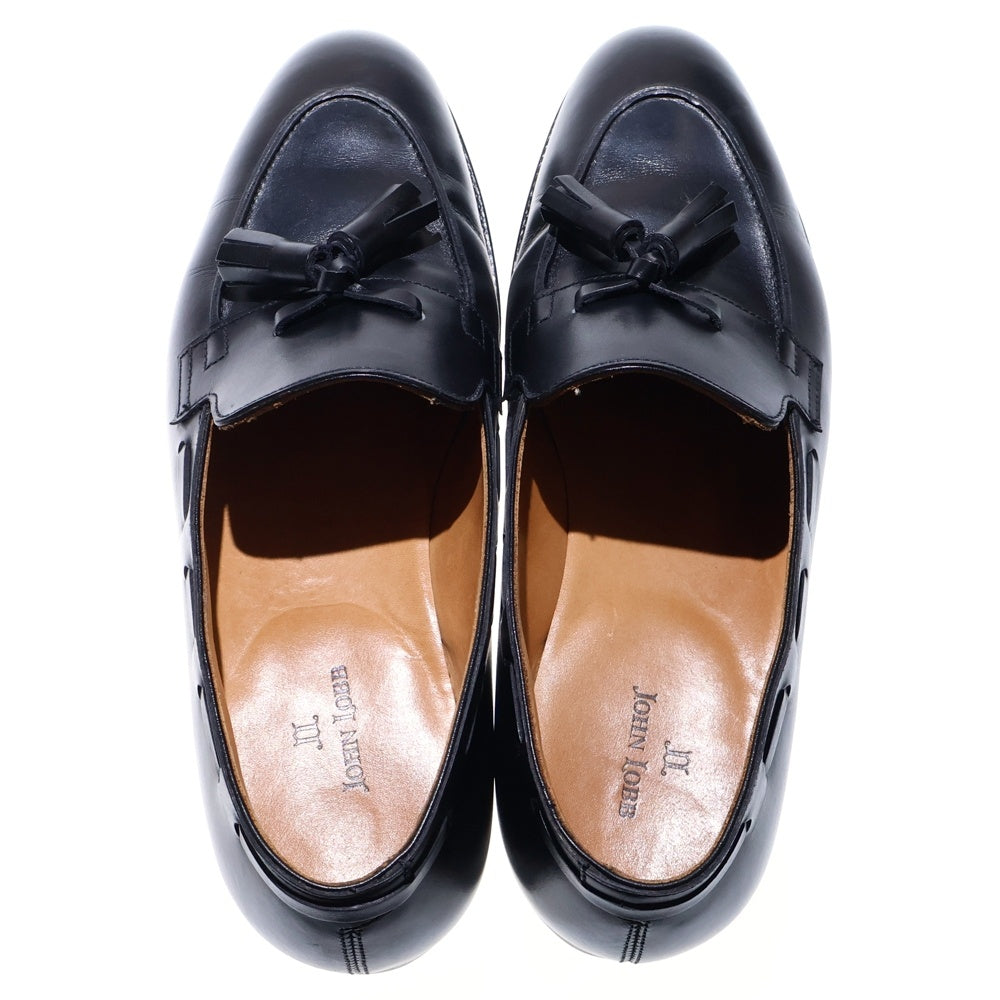 JOHN LOBB(ジョンロブ) JIHEL ジヘル タッセルローファー レザーシューズ ブラック