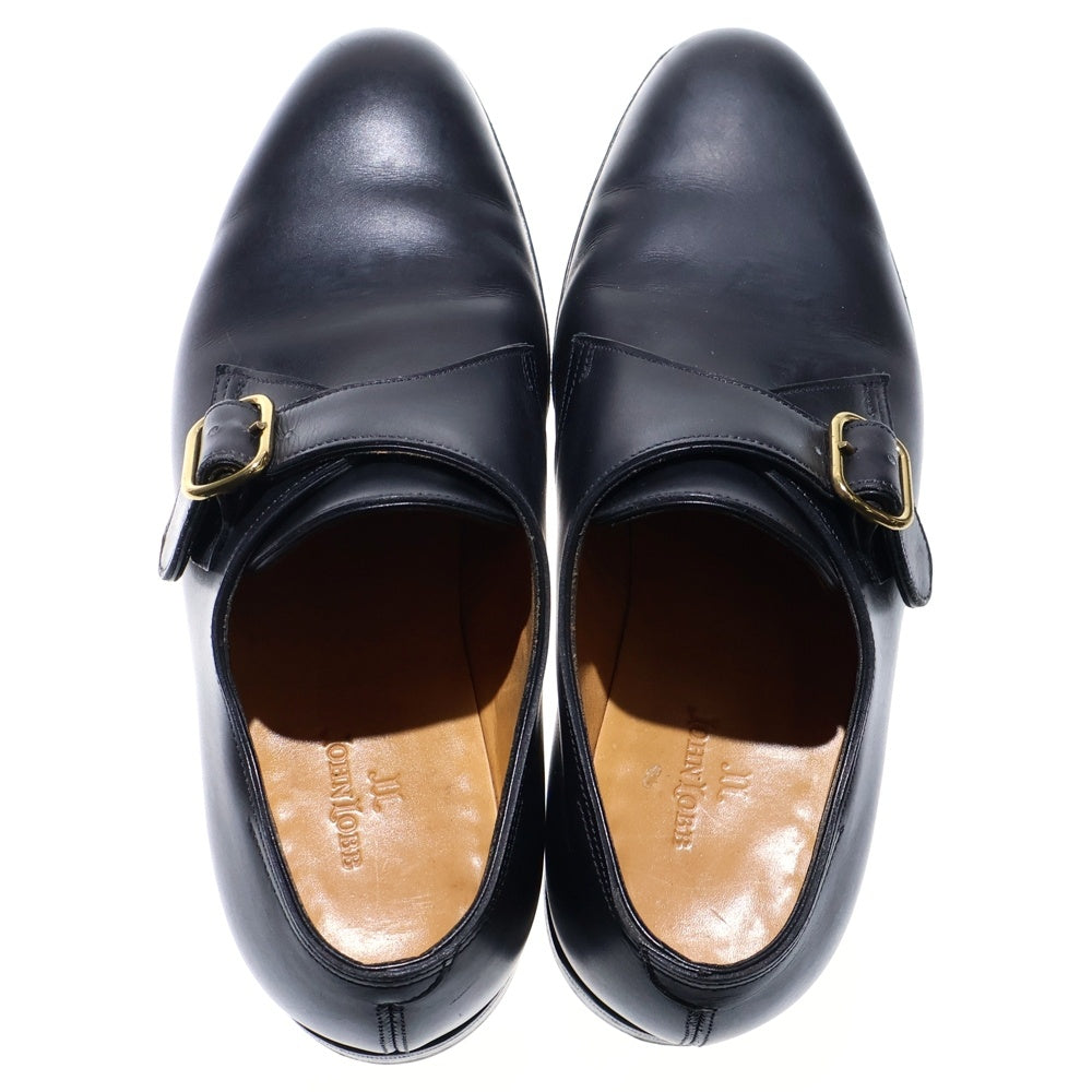 JOHN LOBB(ジョンロブ) FOULD フルド シングルモンク ドレスシューズ ブラック