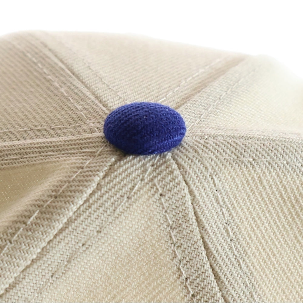 NEW ERA(ニューエラ) PC 59FIFTY STONE 2-TONE ロサンゼルスドジャース バイカーベースボールキャップ クリーム/ブルー 14521873