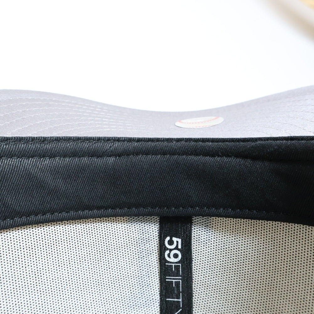 NEW ERA(ニューエラ) PC 59FIFTY STONE 2-TONE ロサンゼルスドジャース バイカーベースボールキャップ クリーム/ブルー 14521873