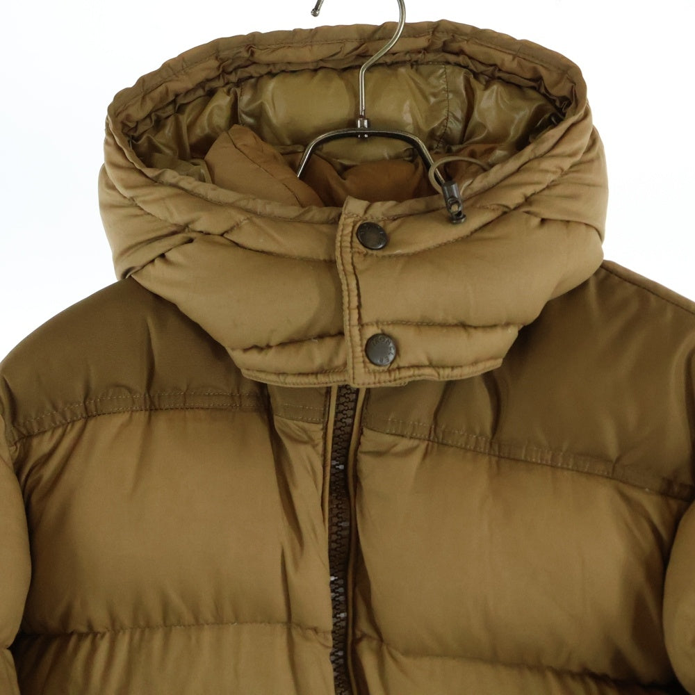 MONCLER(モンクレール) GIOTTO GIUBBOTTO ジップアップ ナイロン フーデッド ダウンジャケット ブラウン 020914430150 54012