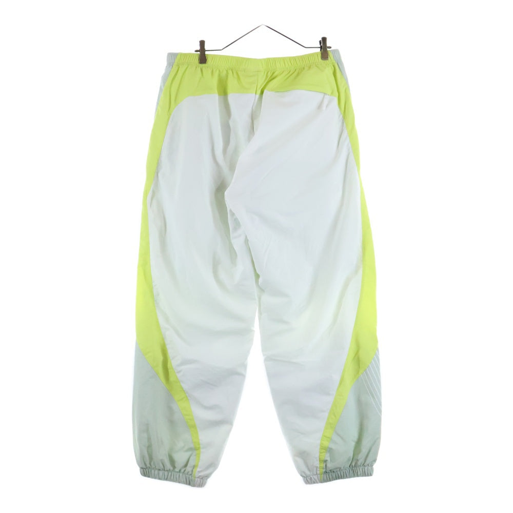 SUPREME(シュプリーム) 24AW S Logo Track Pants Sロゴ トラックパンツ ナイロン ロングパンツ ホワイト/イエロー